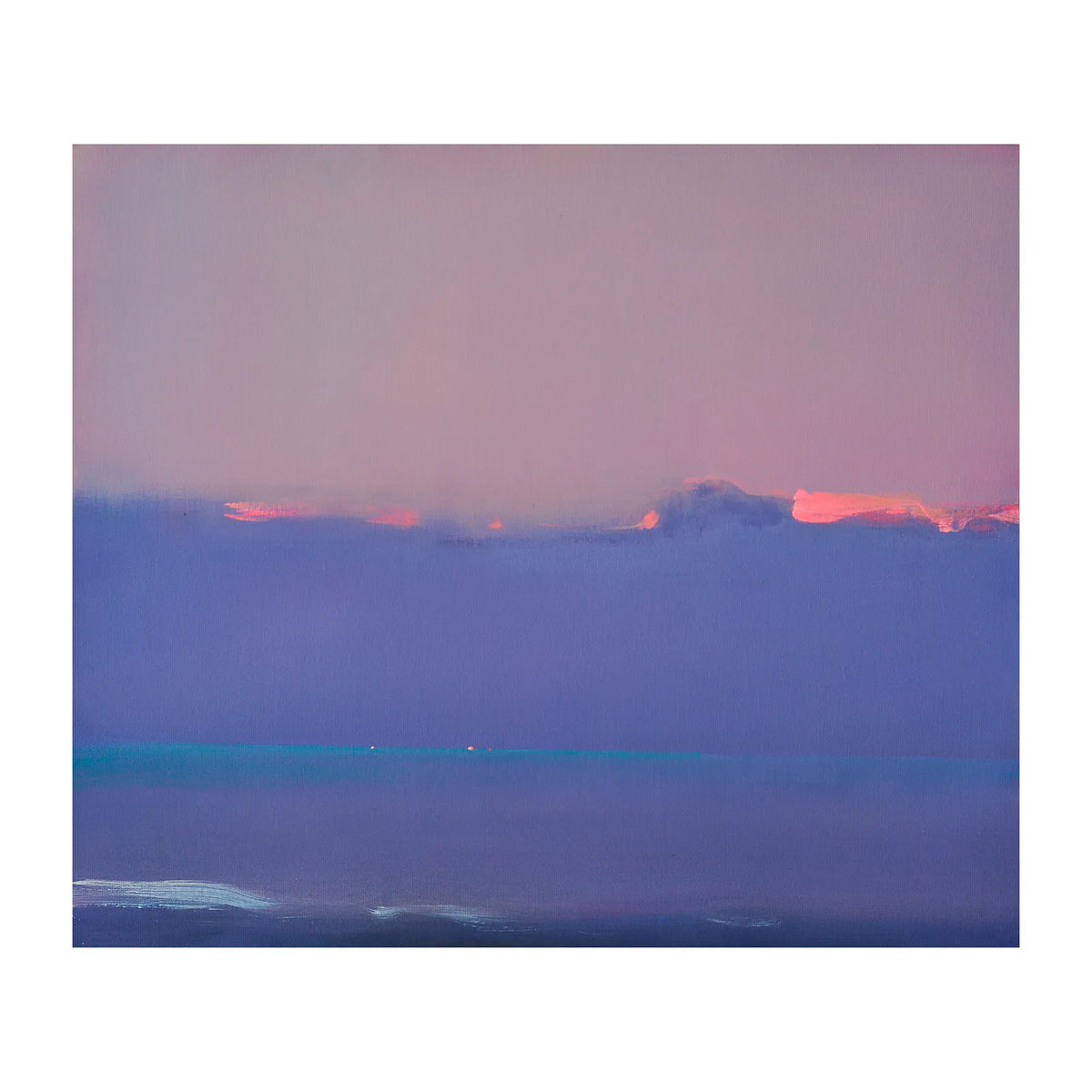 Purple Haze (2026), 50x60 cm
