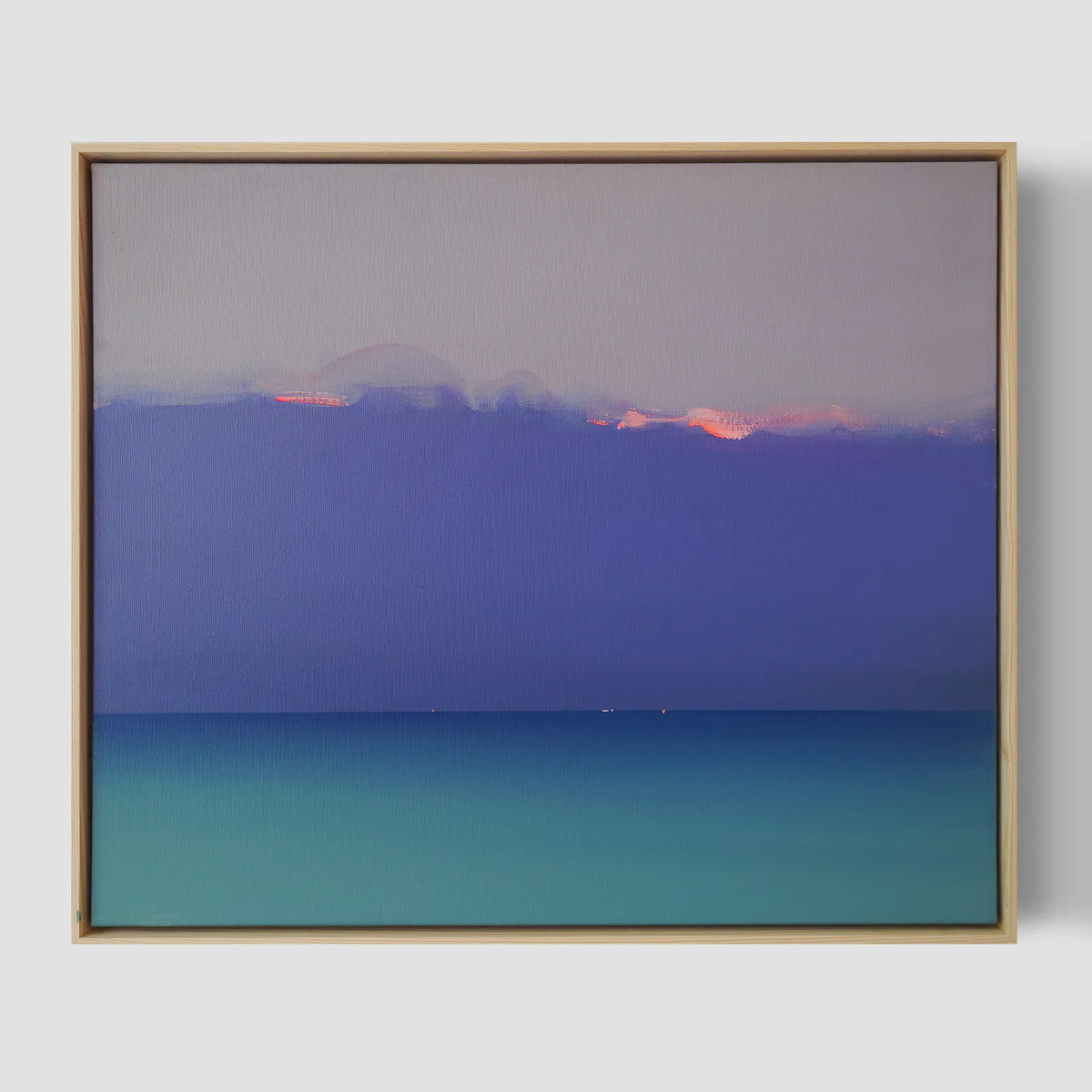 Sunset Line (2026), 50x60 cm