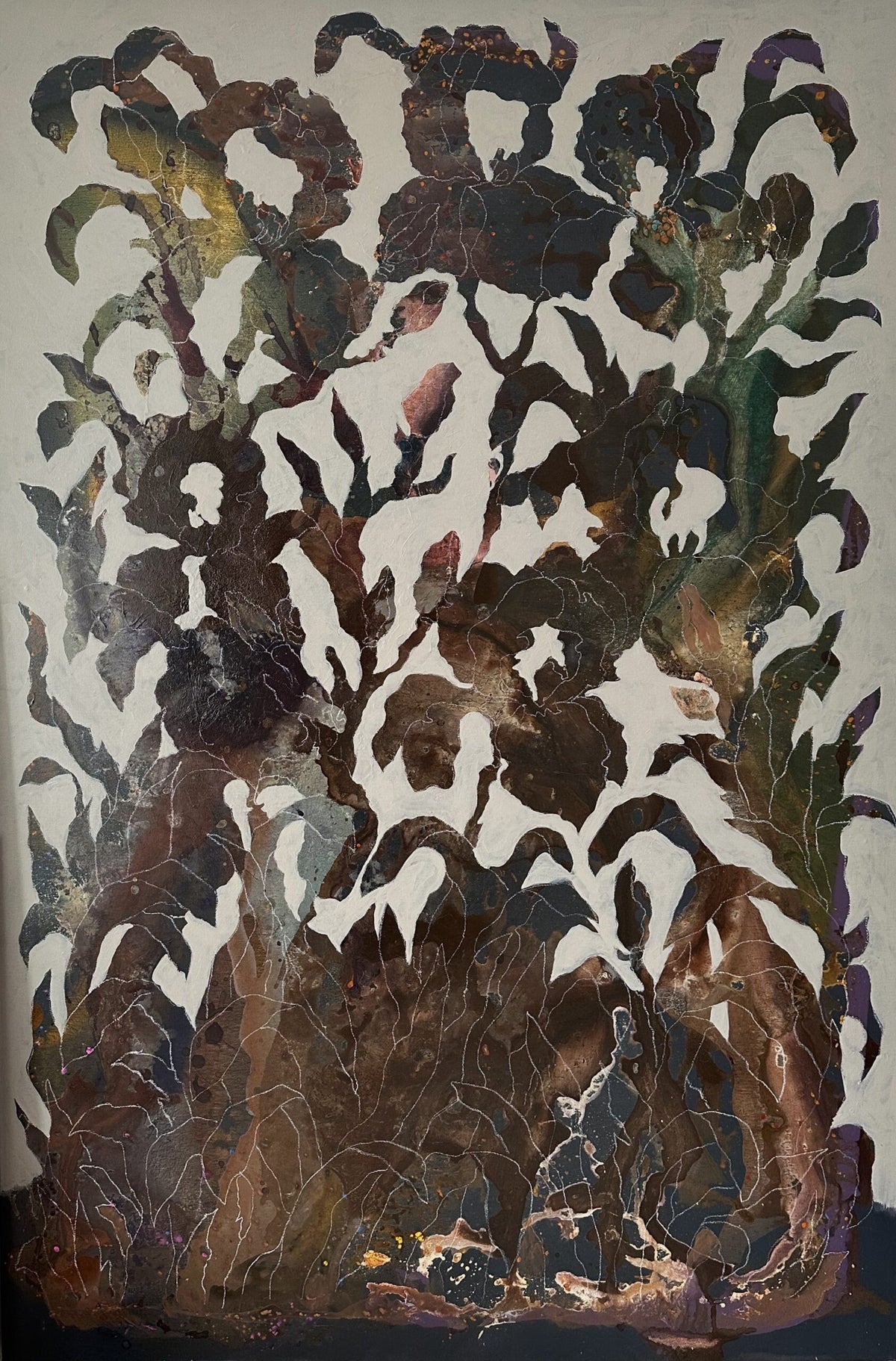 No. 151 - Misterium hibernacji Irysa (2024), 150x100 cm