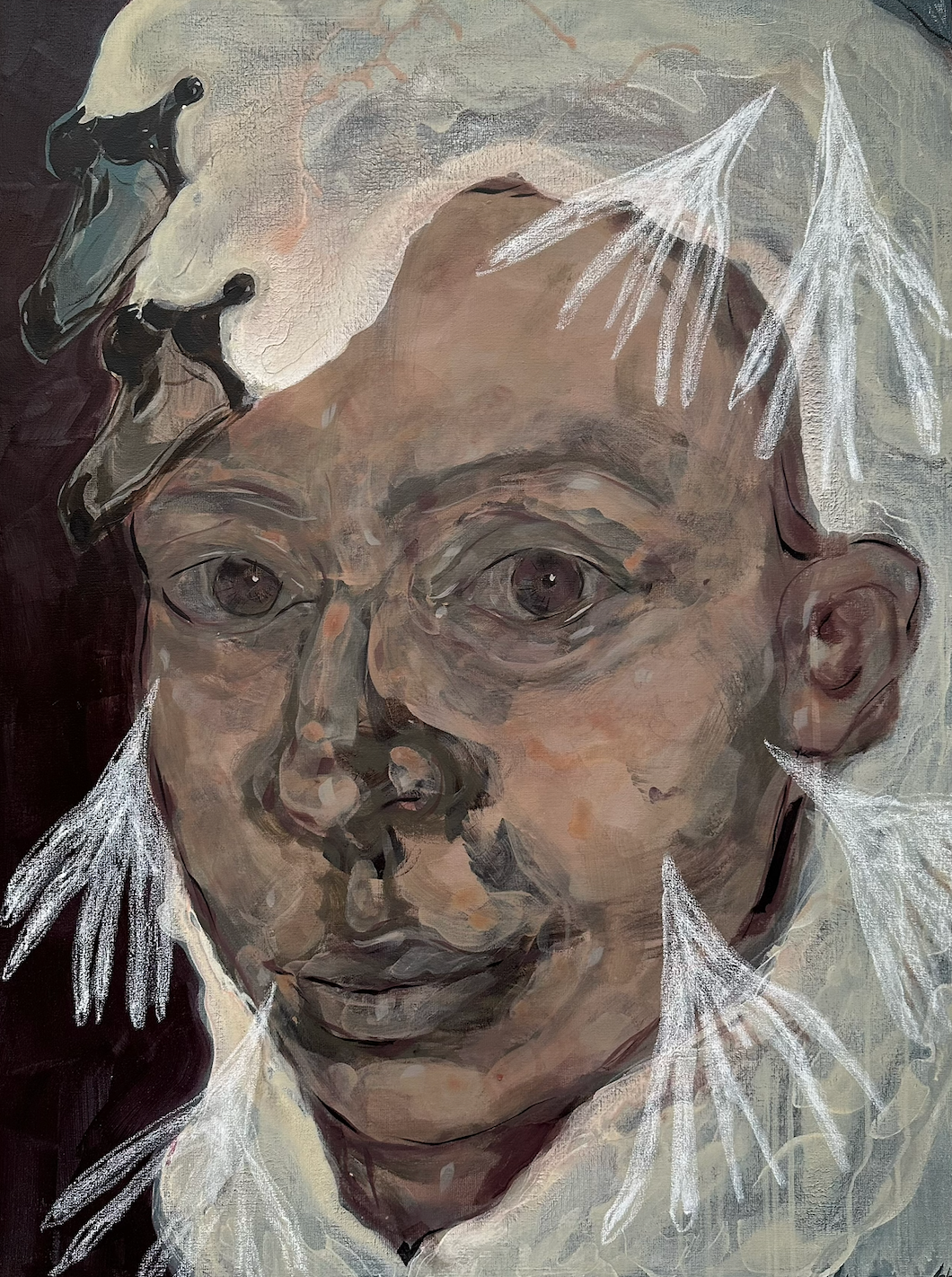 No. 144 - Ciche terytorium (2025), 80x60 cm