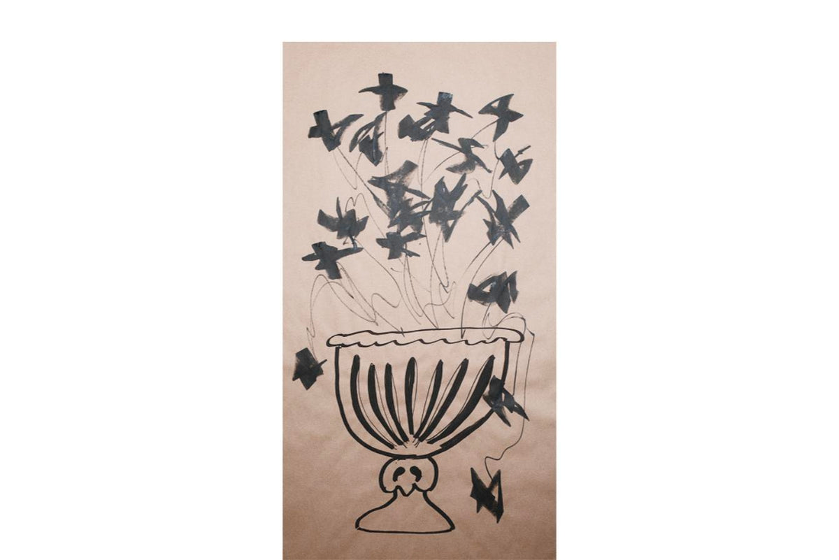No. 202 — Vase with Birds
